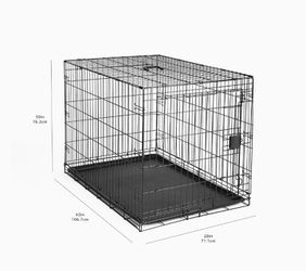 Amazon Basics Foldable Metal Wire Dog Crate with Tray 42-inch , Single Door Styles

 Thumbnail