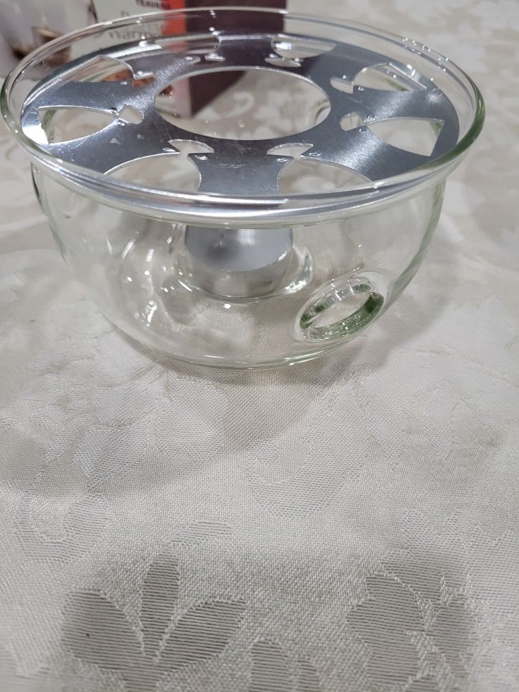 Teavana glass tea kettle blooming flower teapot