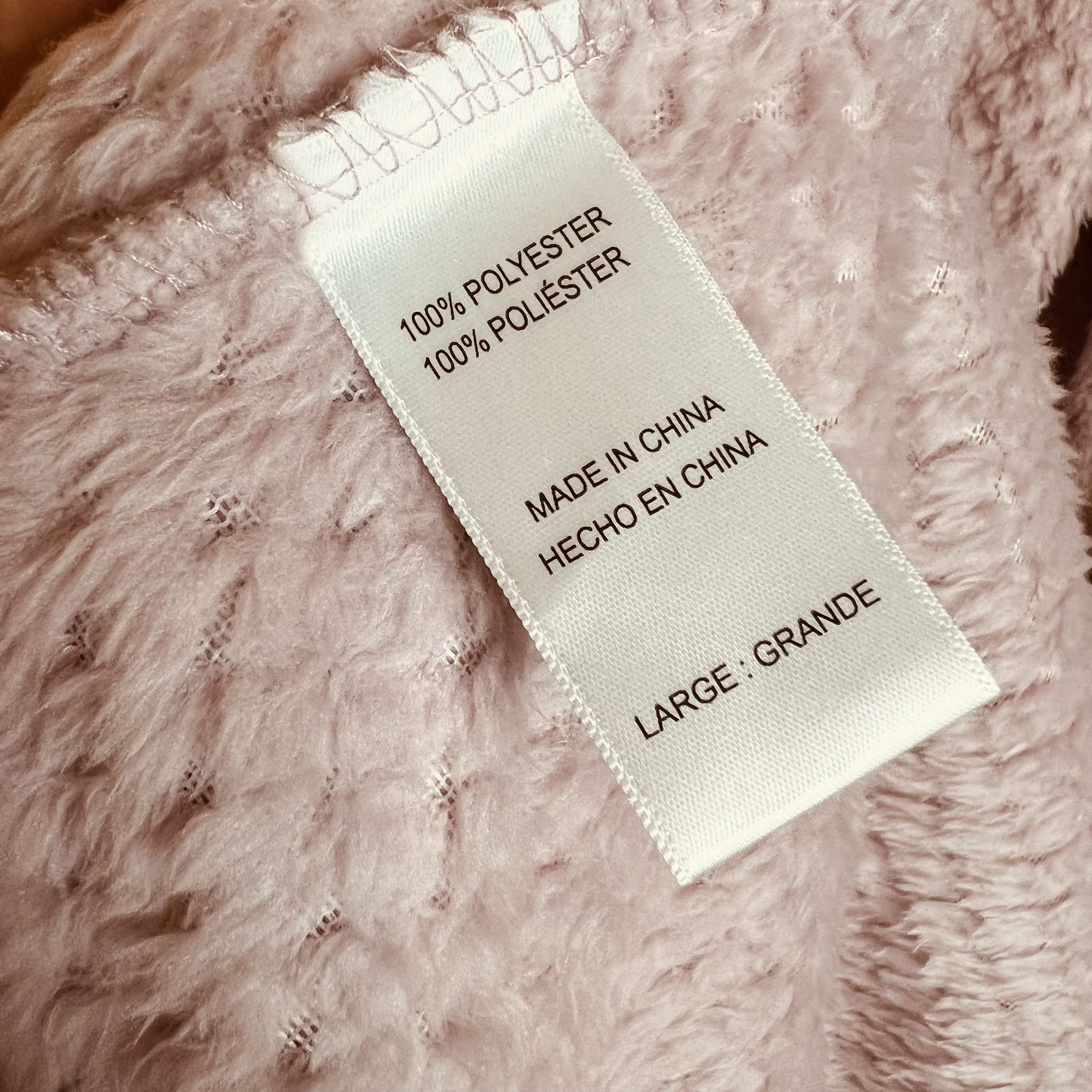 New Carole Hochman Luxuriously Plush Textured Wrap Robe