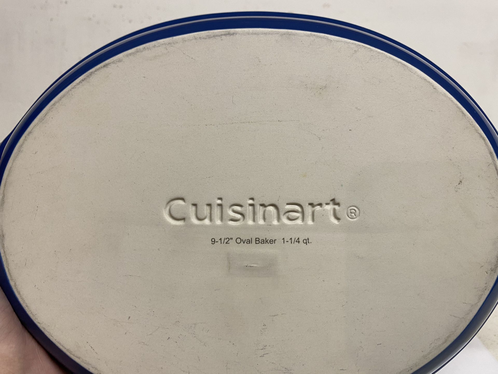Cuisinart Cooking Baking Oval Pan in Blue