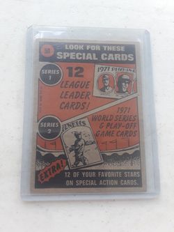 1972 Topps Willie Mays In Action Card ++ Derek Jeter Card Thumbnail