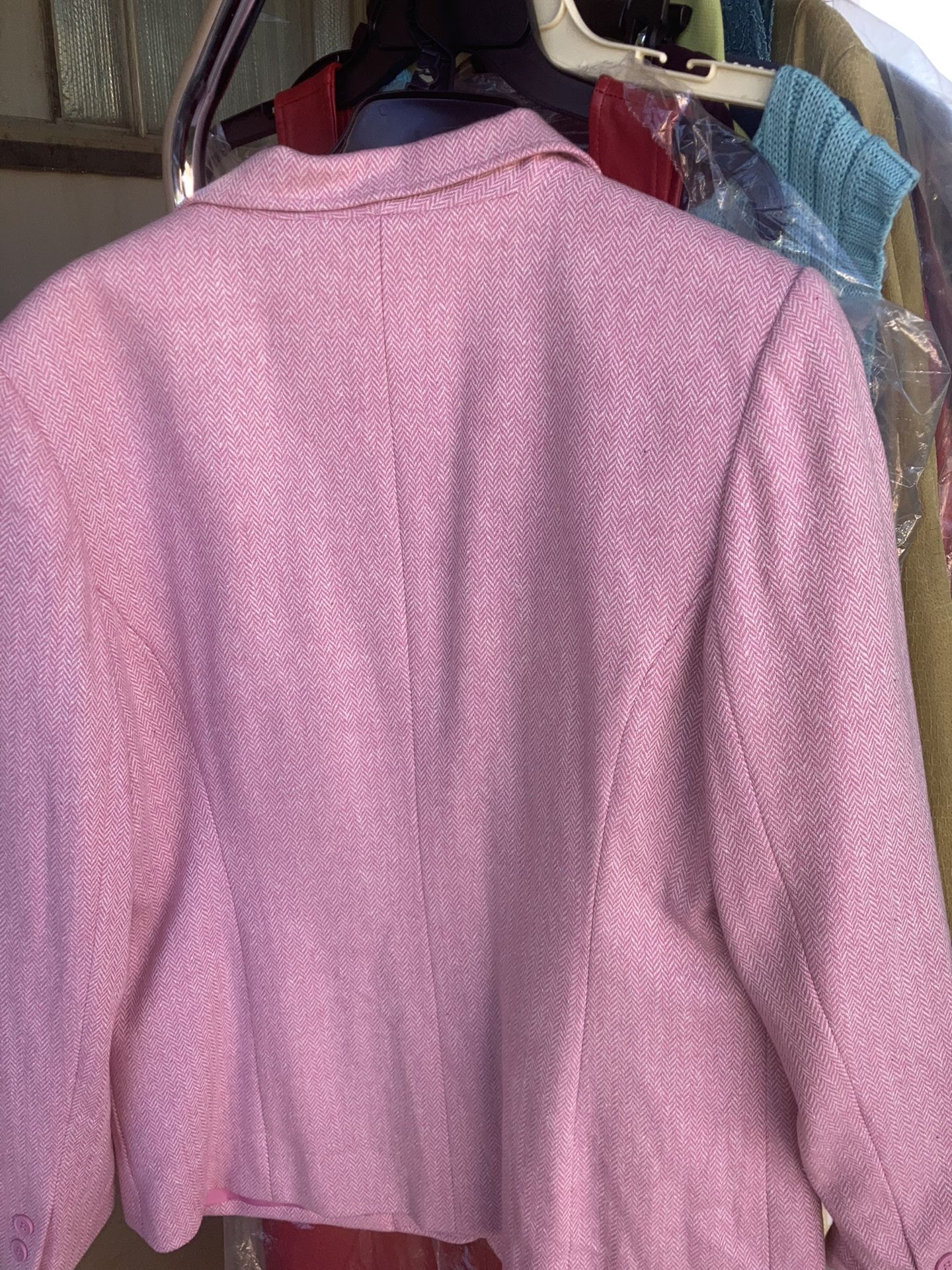 Chadwicks Pink Womns Blazer NWT 14