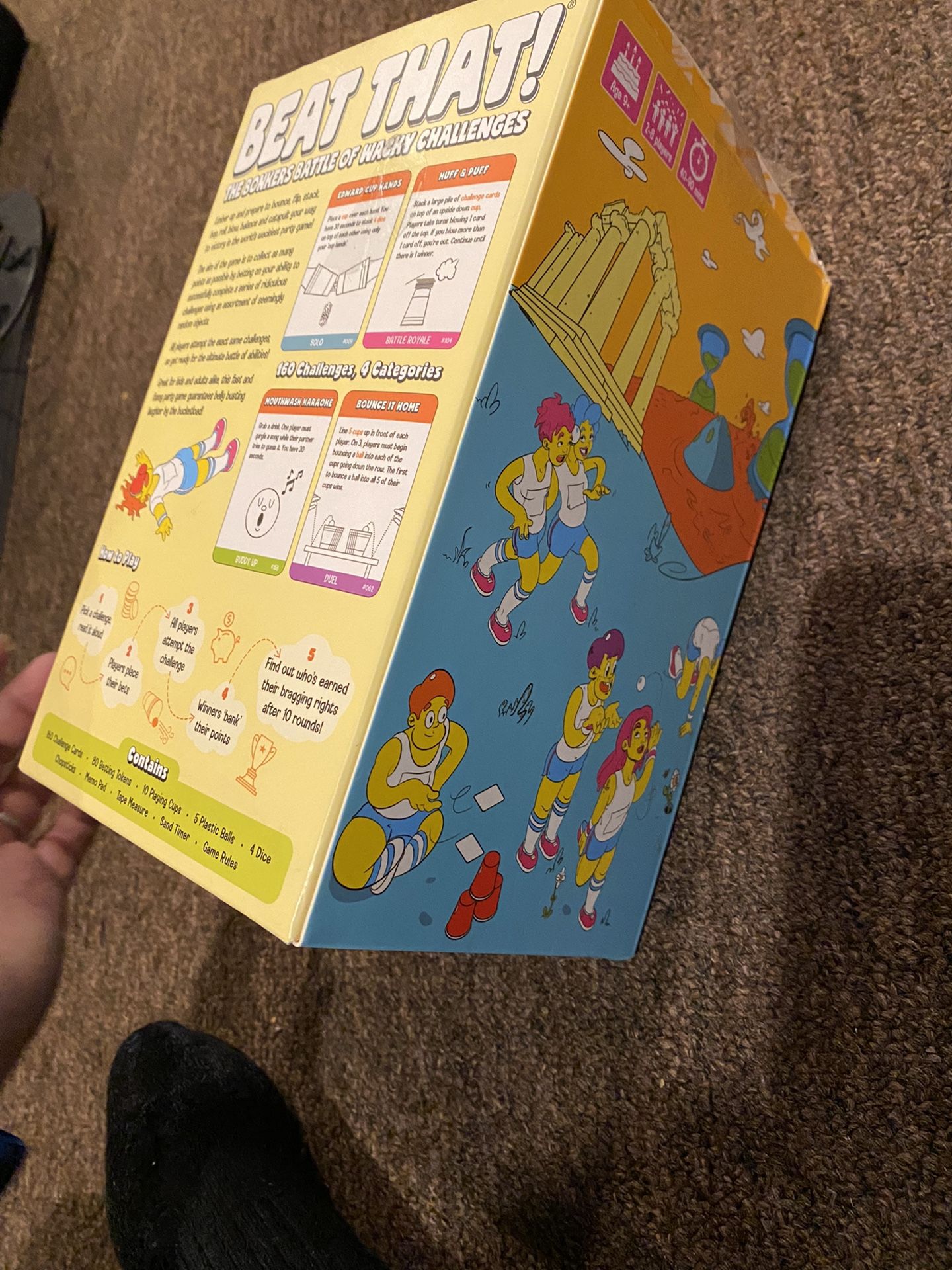 Beat That! The Bonkers Battle of Wacky Challenges - Family Party Game