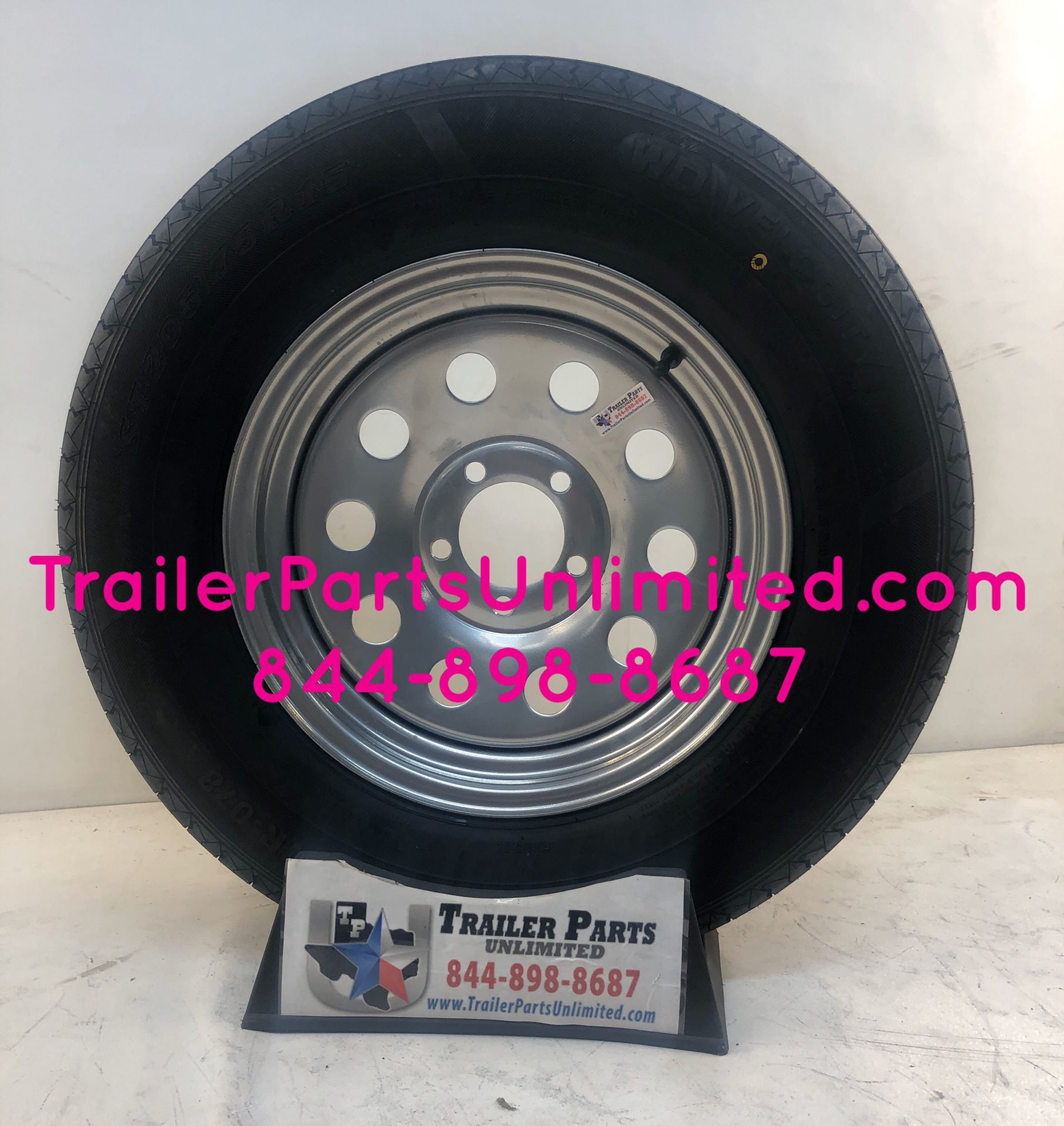 15” 6ply trailer tire wheel combo ST205/75R15 6ply radial trailer tire ...