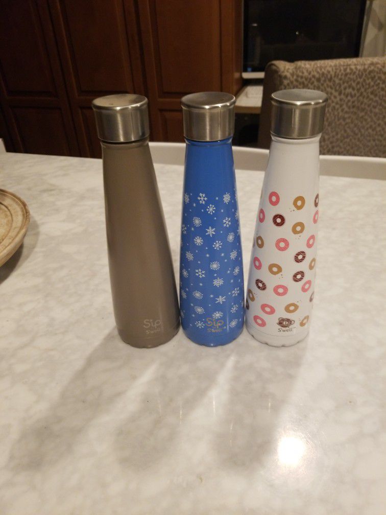 3 New Never Used Sip Swell Drink Tumblers