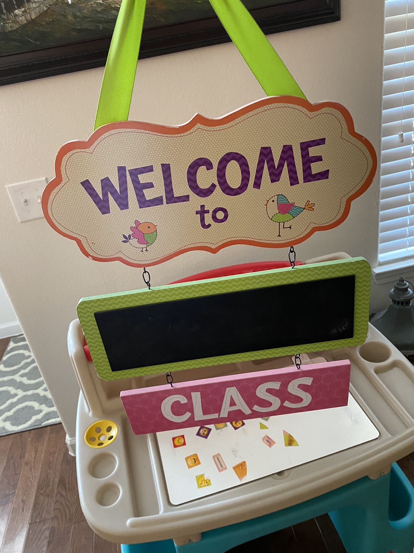 Kids Class Sign Virtual Decor