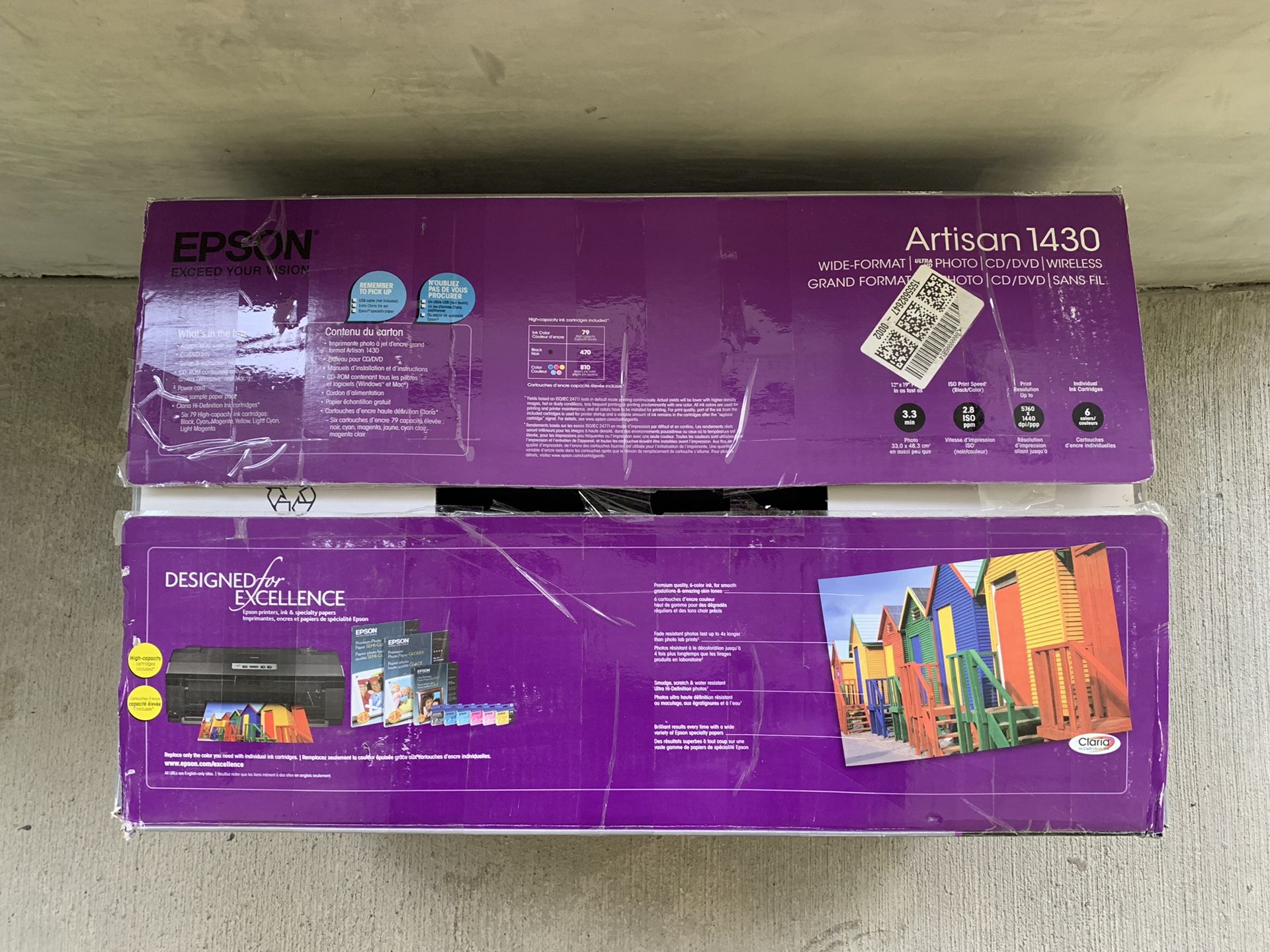 Epson Artisan 1430 Wireless Large Format Color Inkjet Photo Printer For Sale In Seattle Wa 0854