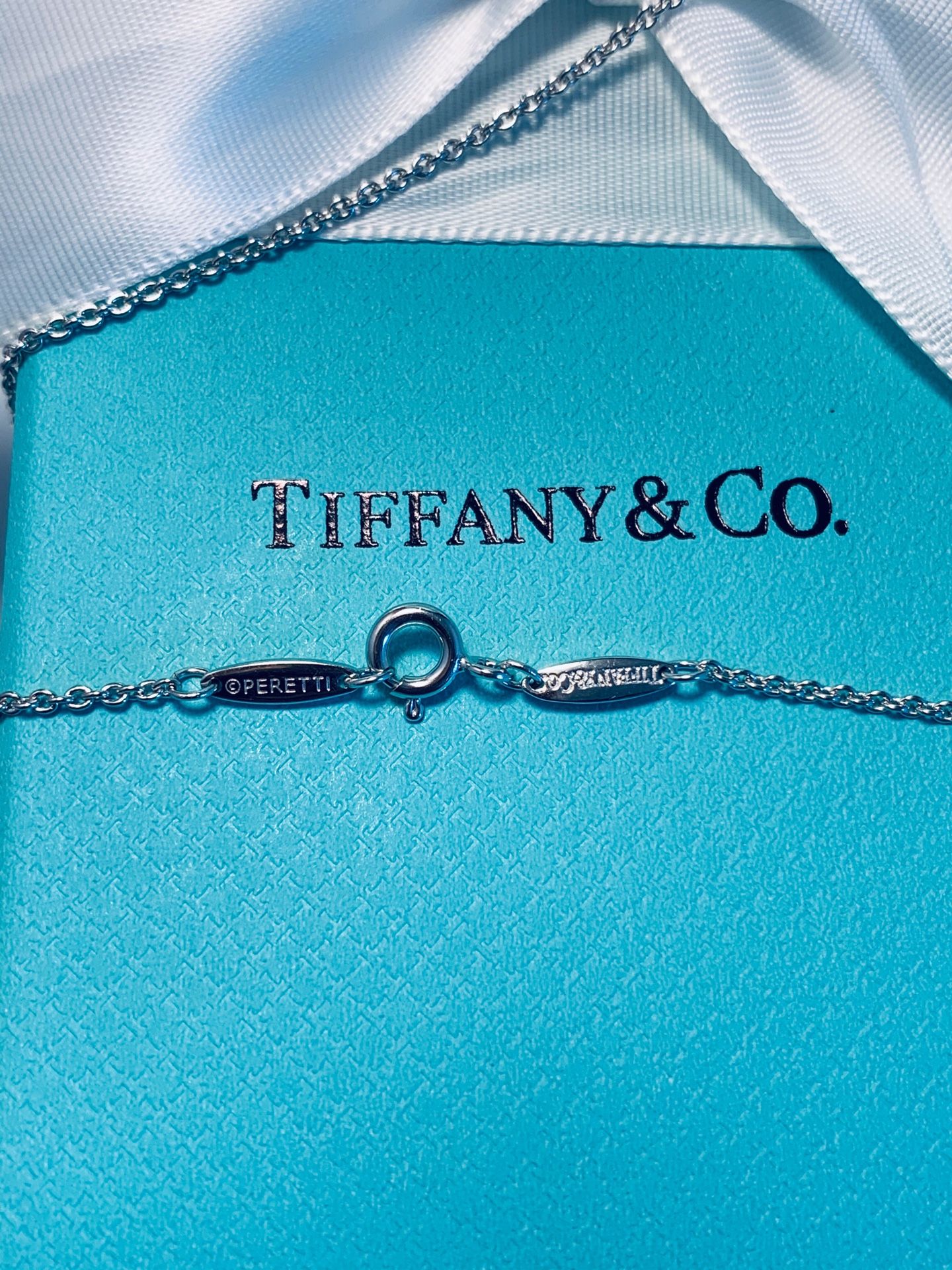 Tiffany and co. Bean necklace