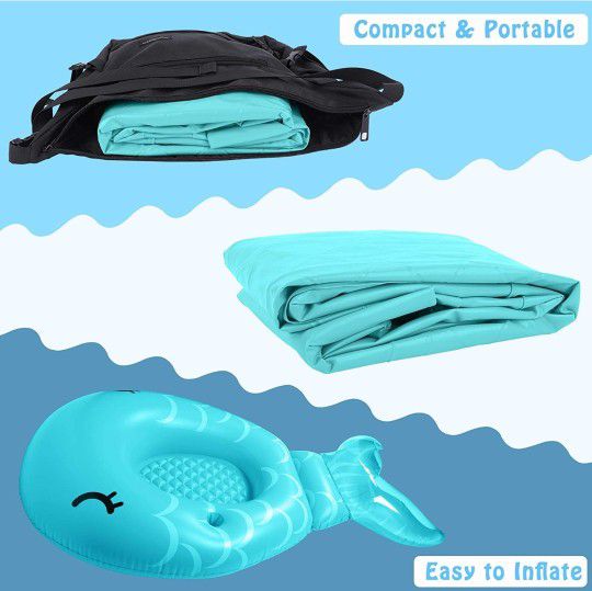 Firm Price! Brand New in a Box Inflatable Mermaid Pool Float, Located in El Cajon for Pick Up or Shipping Only!
