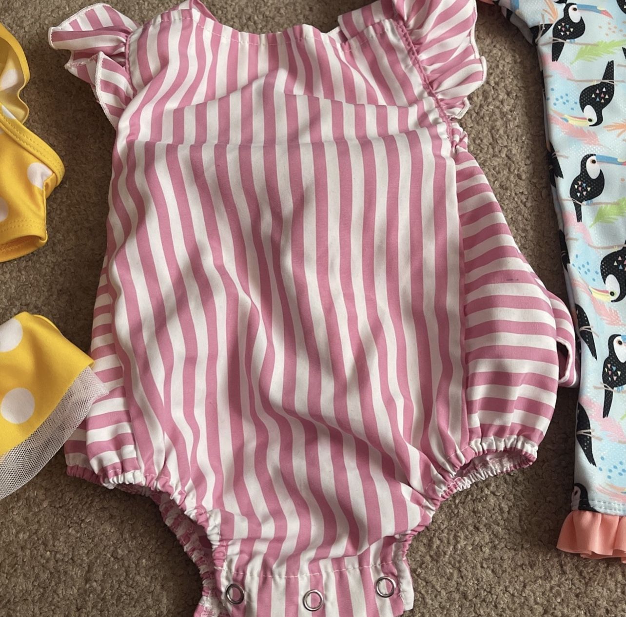 Girl: Infant Swimwear + Swim Shoes & Swim Hats