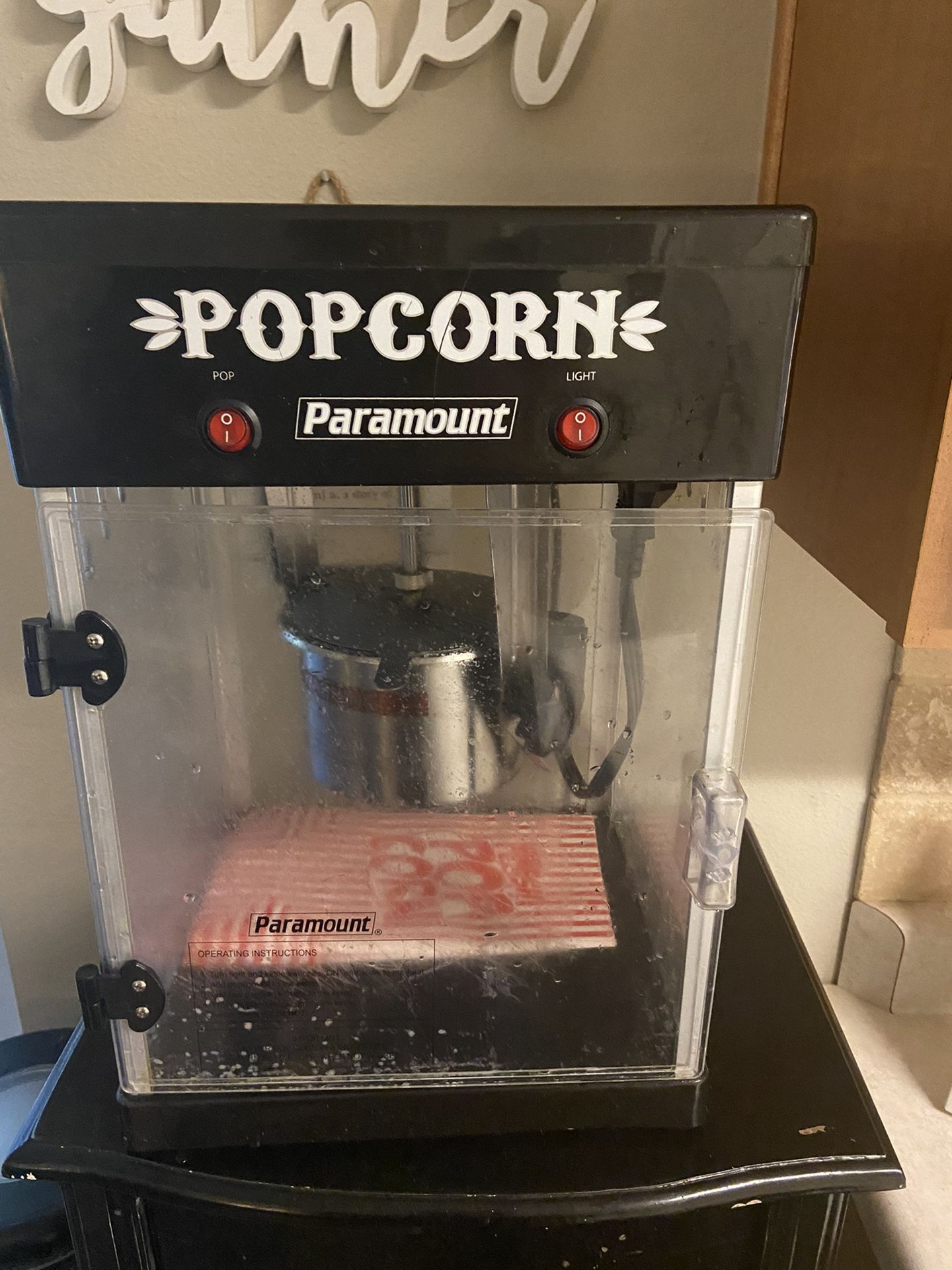 Used Popcorn Machine