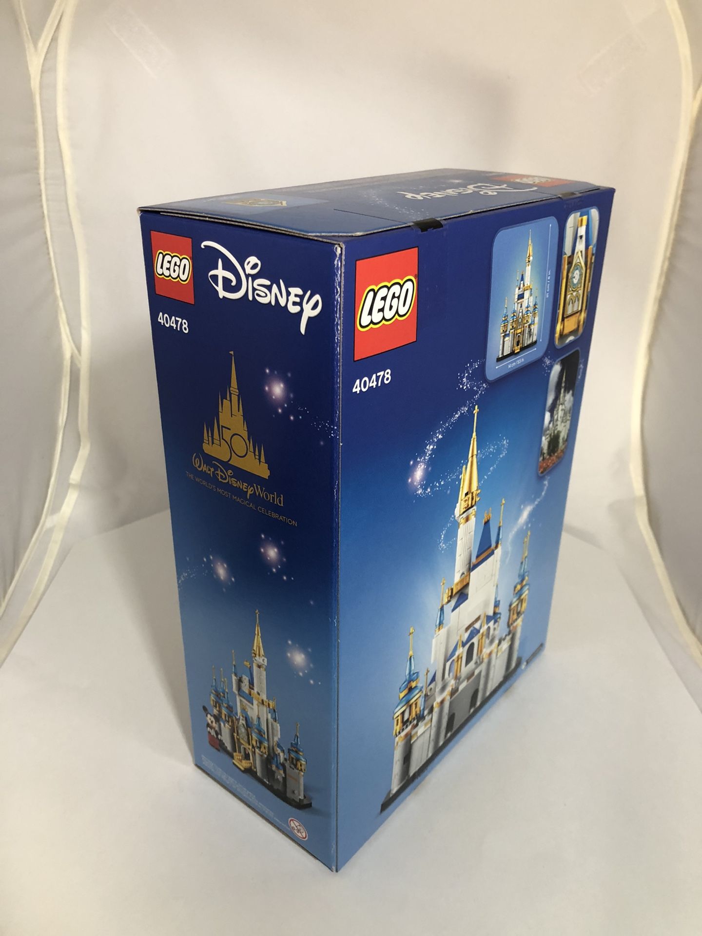 LEGO 40478 Walt Disney World Mini Disney Castle 50th Anniversary Brand New & Sealed