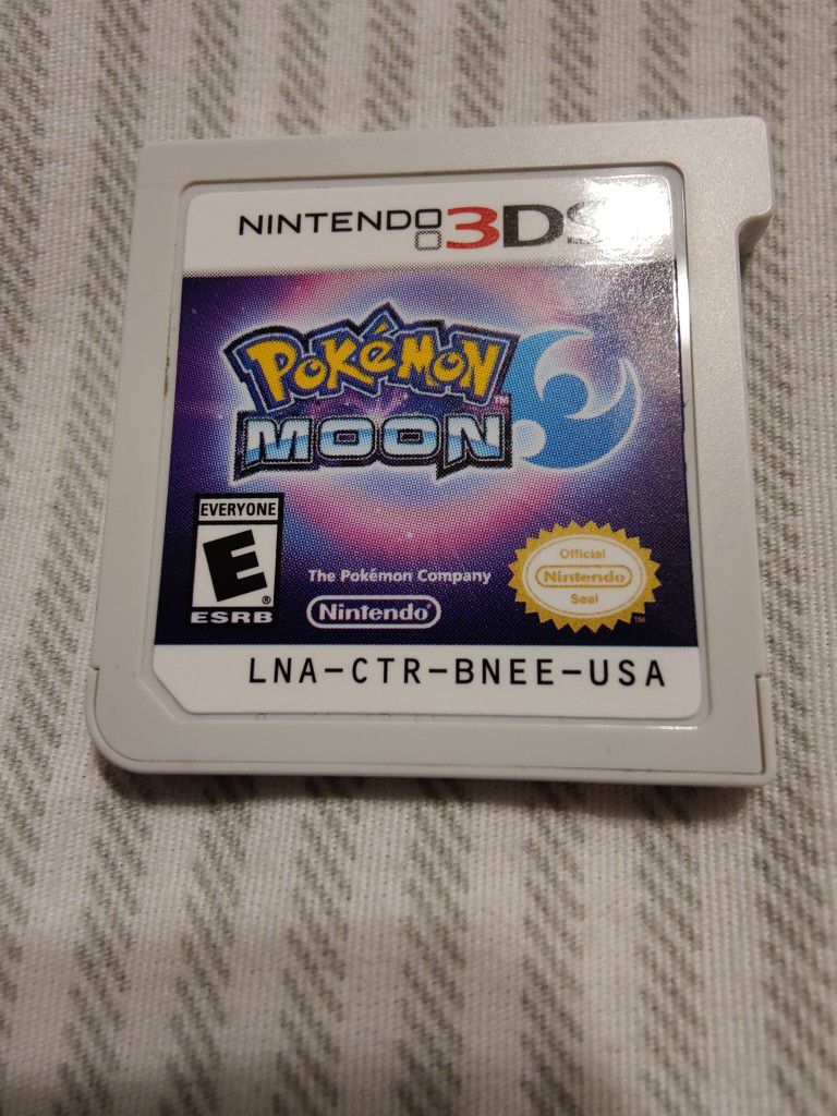 Pokemon Moon Nintendo 3ds 