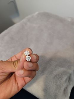 Vvs Diamond Earrings 💎  Thumbnail