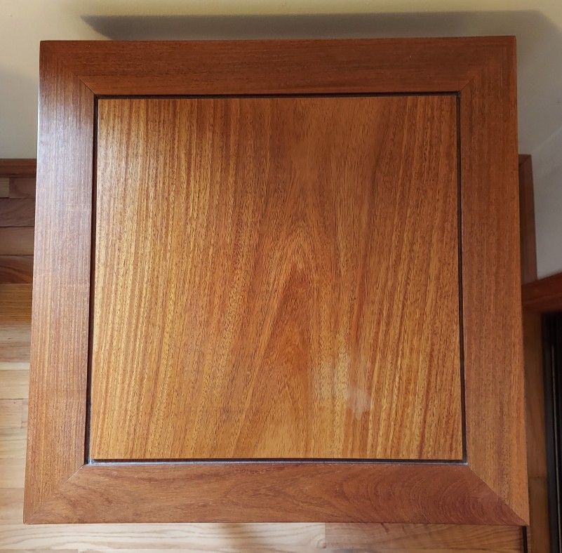 Vintage Carved Chinese Wood End Table