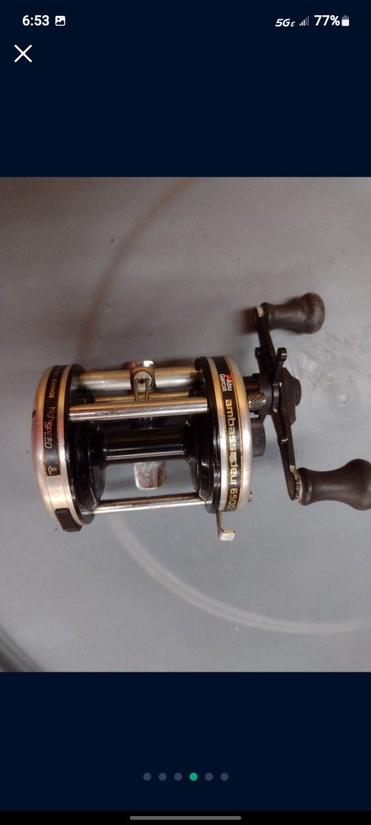 Abu Garcia 6500C Reel & All Star 7' Rod