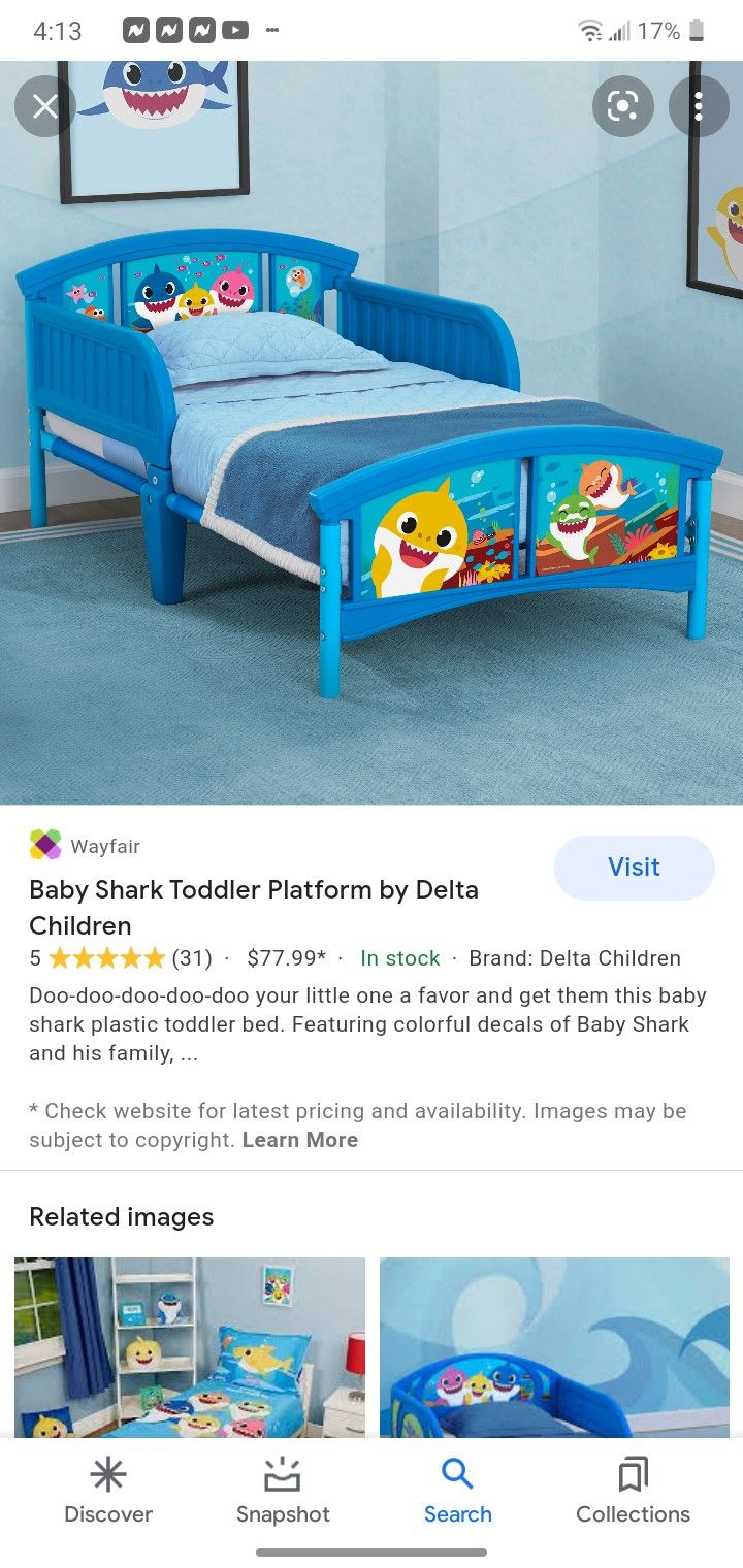 New Toddler Bed