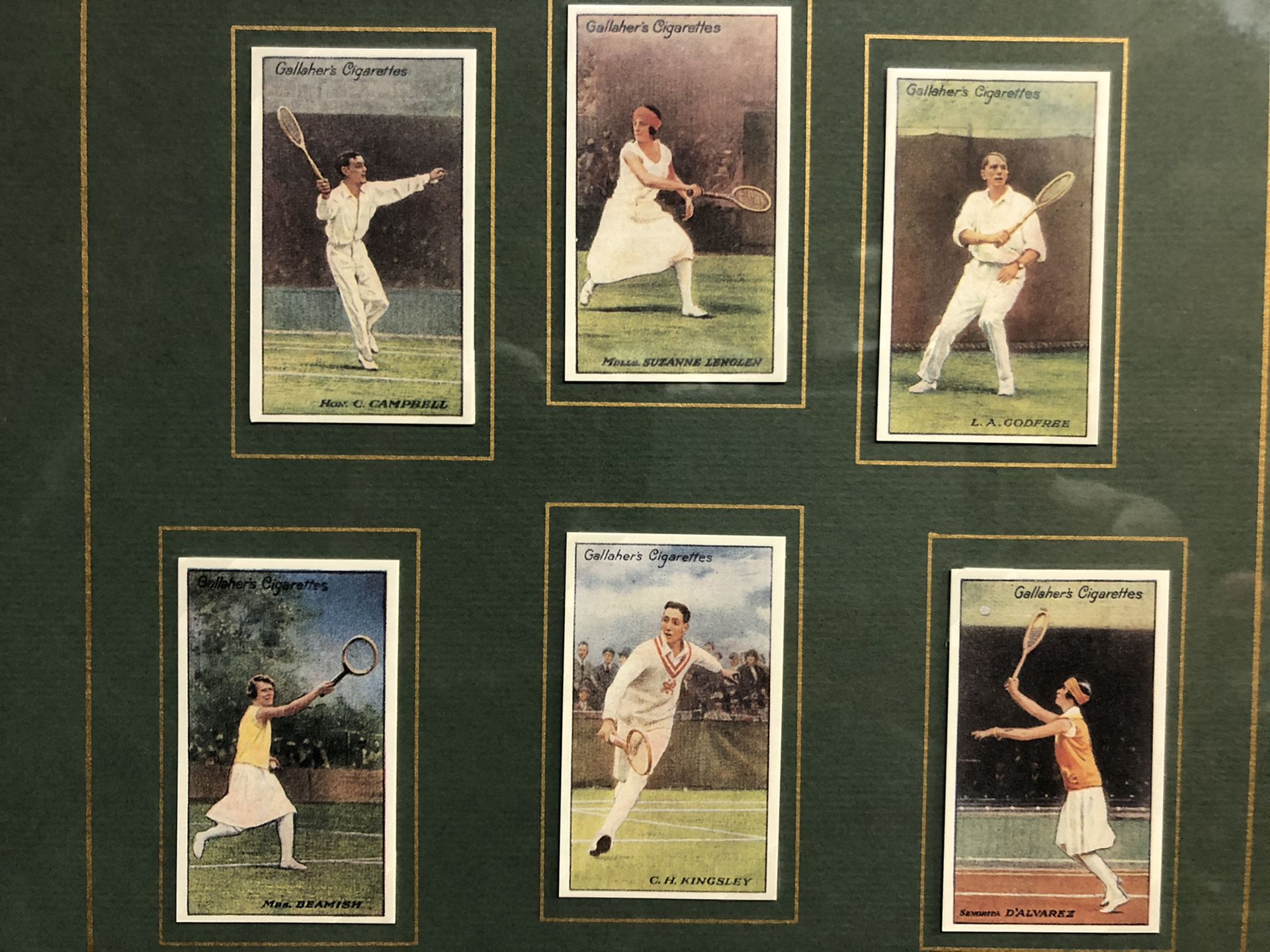 Gallaher 1928 - Type Cards/Odds Lawn Tennis Celebrities 