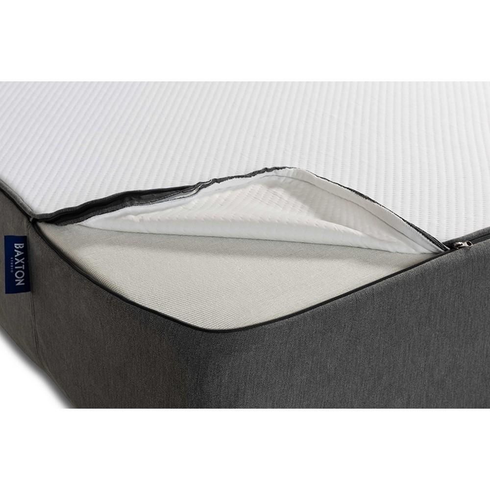 Baxton Studio Cara 10-Inch Triple Layered Hypoallergenic Twin Size Memory Foam Mattress