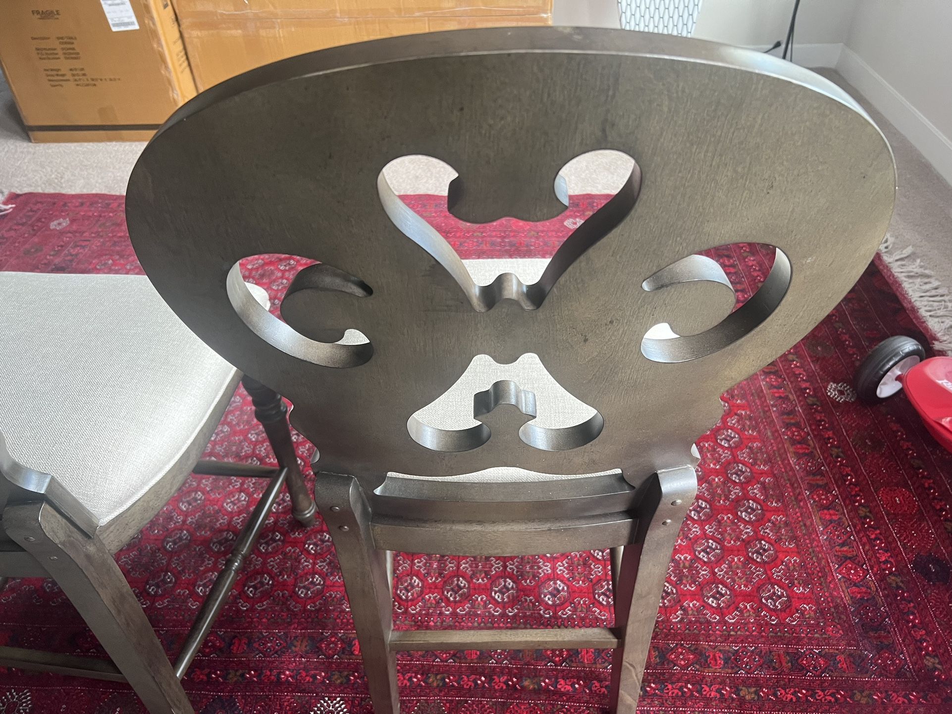 3 Pieces STools Counter Chair