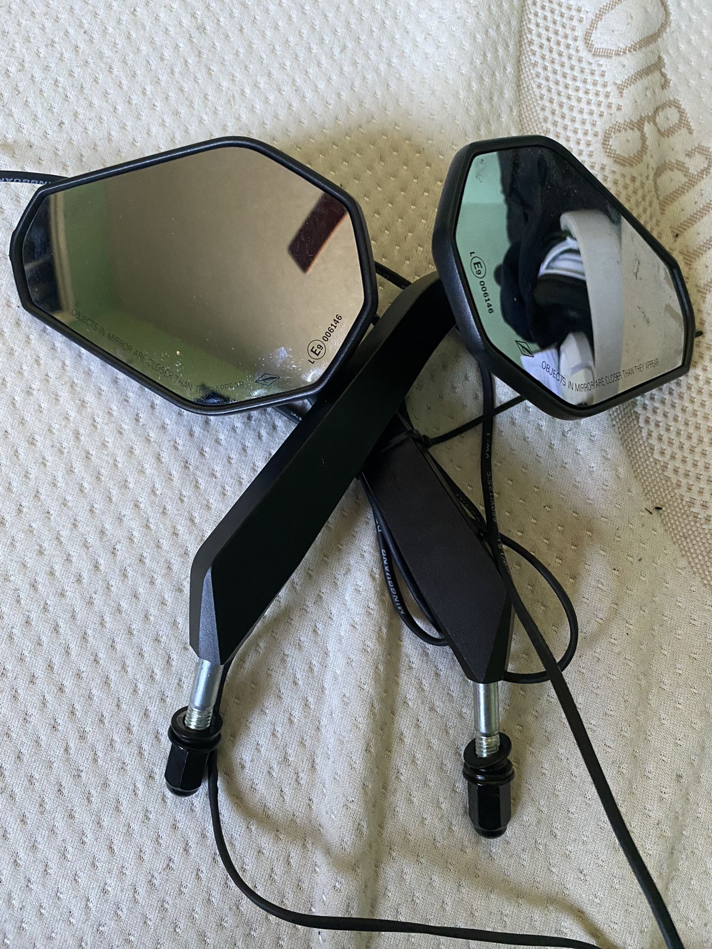 Motorcycle Mirrors/Front Blinkers
