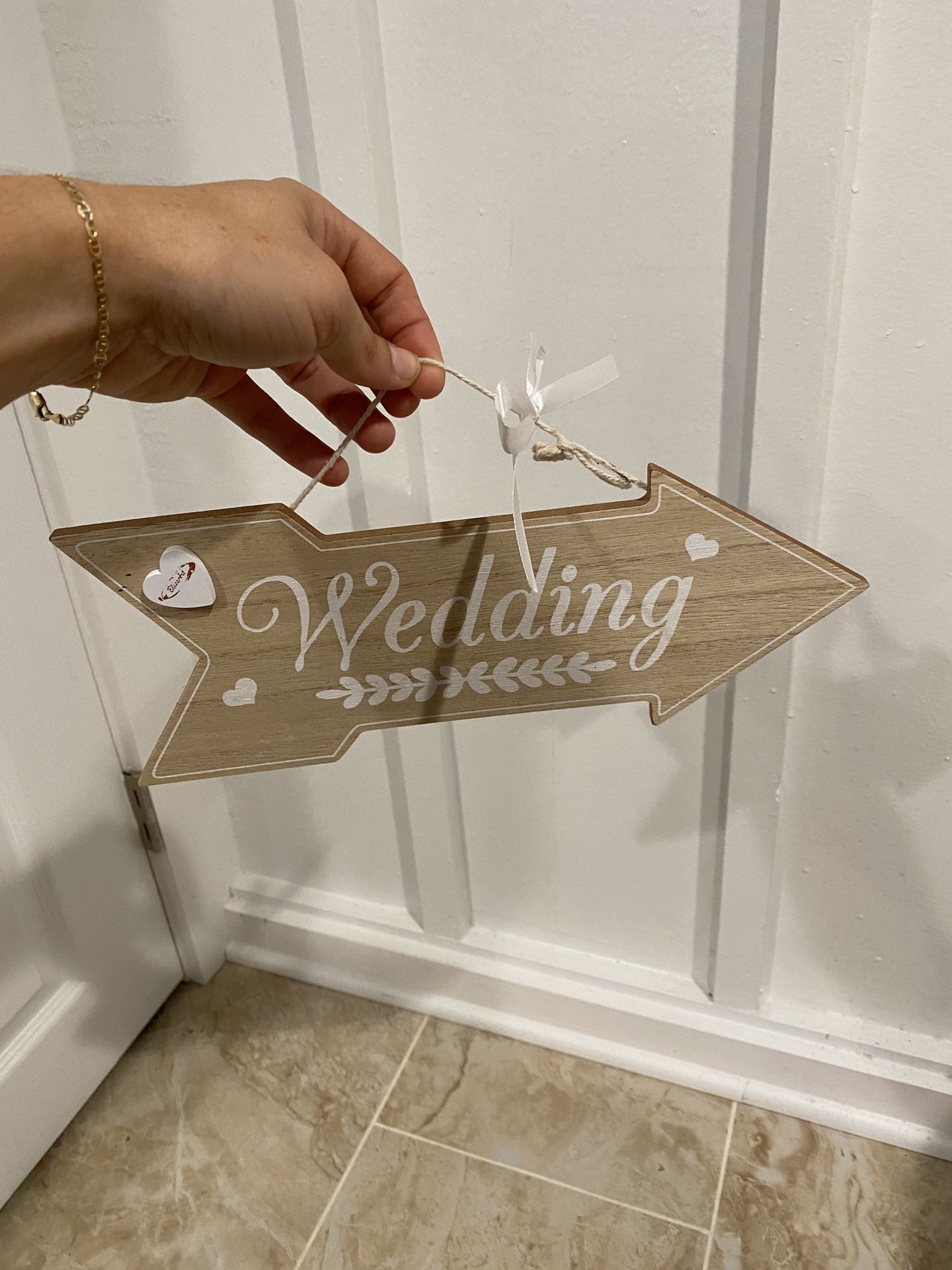 Wedding Directional Sign 