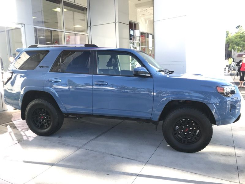 18 4runner Trd Pro In Calvary Blue For Sale In San Diego Ca Offerup