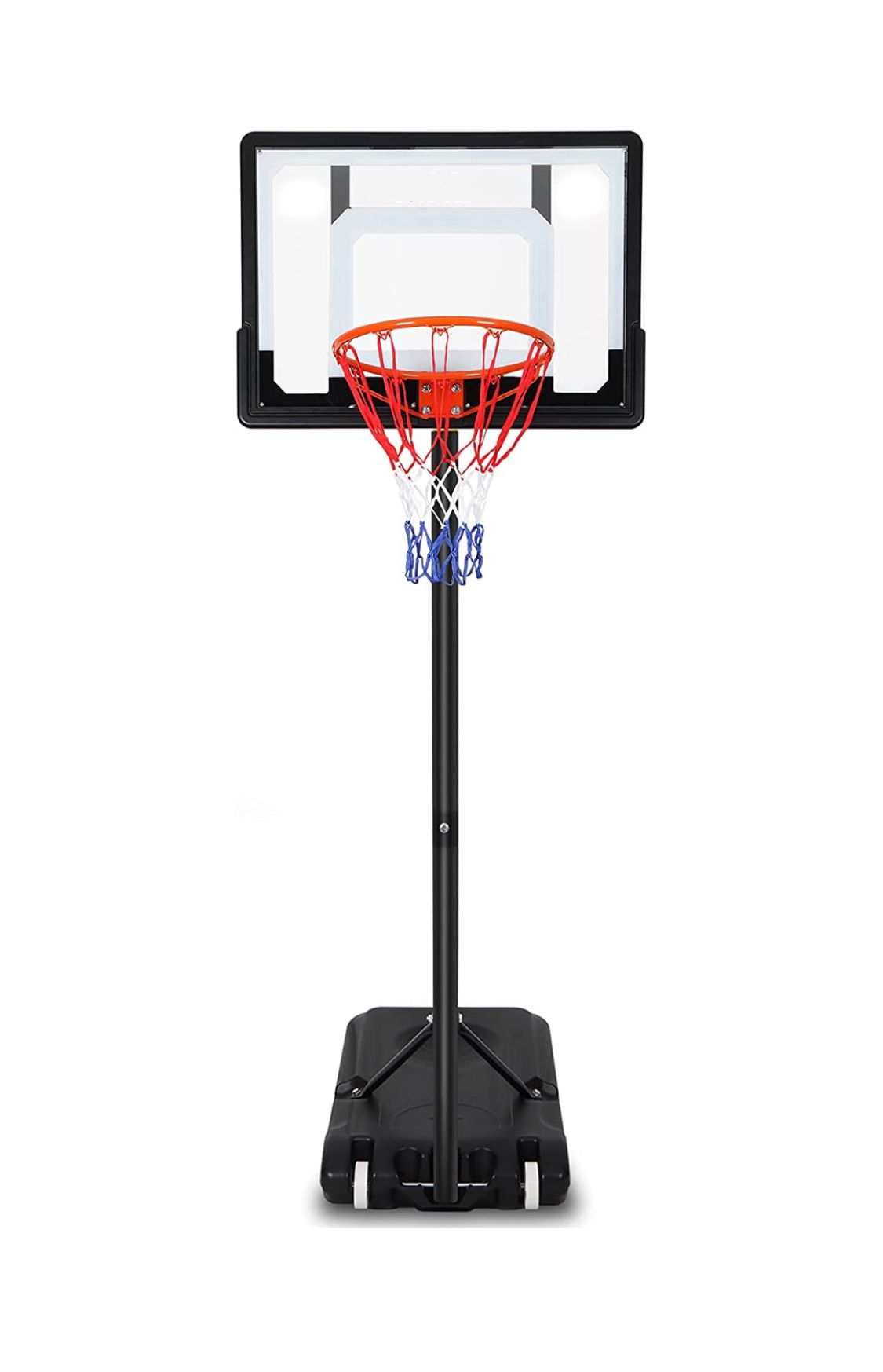 Basketball Hoop,Isacco Portable Basketball Hoop & Goal Basketball System for Kids/Teenager Basketball Equipment,Adjustable Basketball 33.5" Backboard 