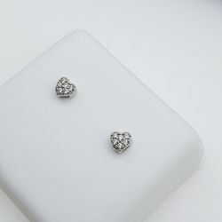 "925 Sterling Silver Plated CZ Earrings, INUS1BR042
  Thumbnail