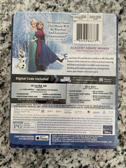 Frozen 4K Bluray Steelbook Thumbnail