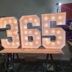 Marquee Letters/numbers Party Props Thumbnail