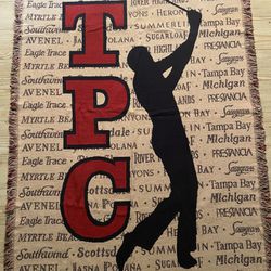 TPC Eagle Trace throw blanket Thumbnail