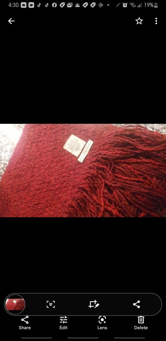 POTTERY BARN BLANKETS $25 takes all 3!!!