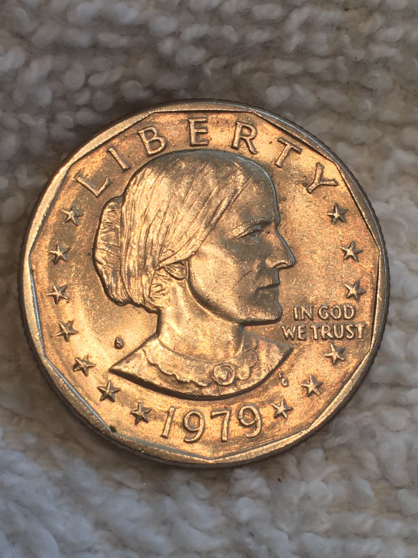 1979 Susan B Anthony D/D Coin 