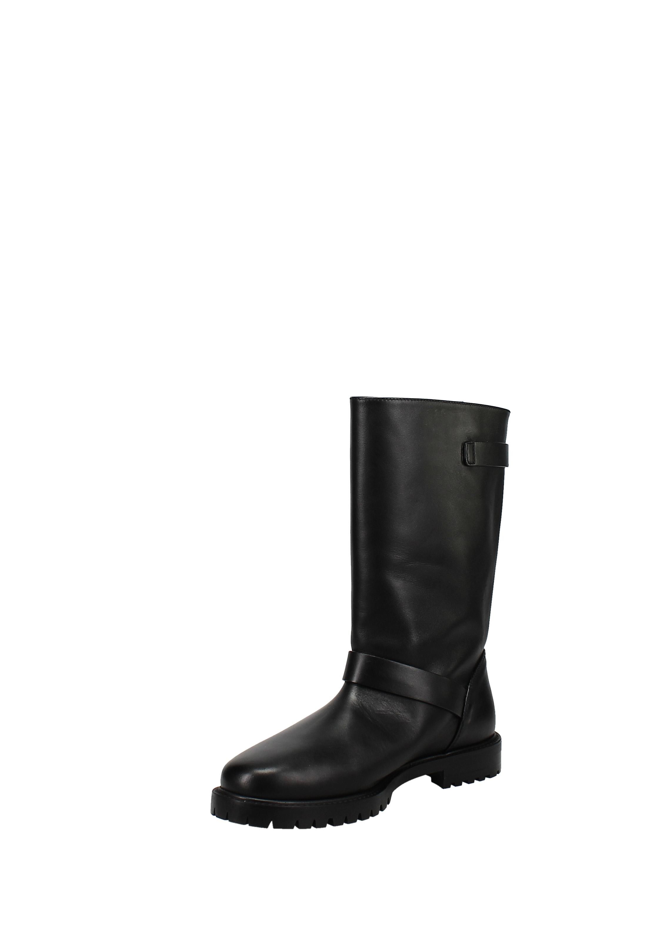 Lafayette 148 | Jordan Moto Leather Boot | Black | 8 M