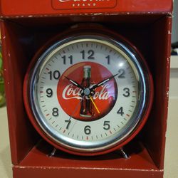 Coca~Cola Metal Retro Alarm Clock Thumbnail