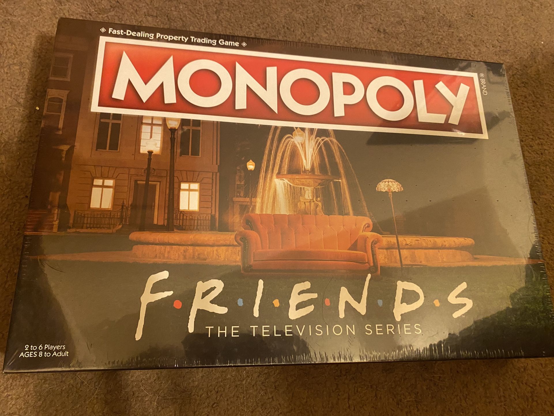 Friends-themed Monopoly