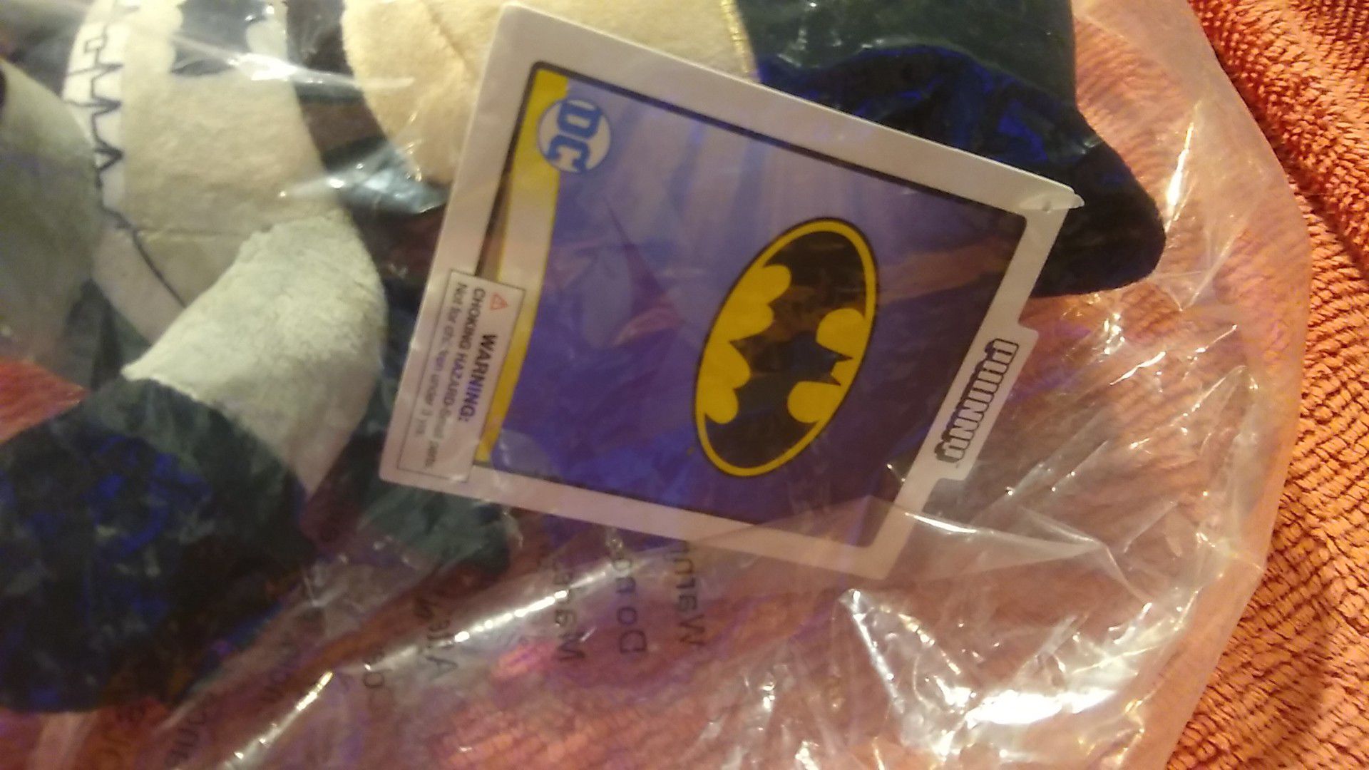 Batman plushie