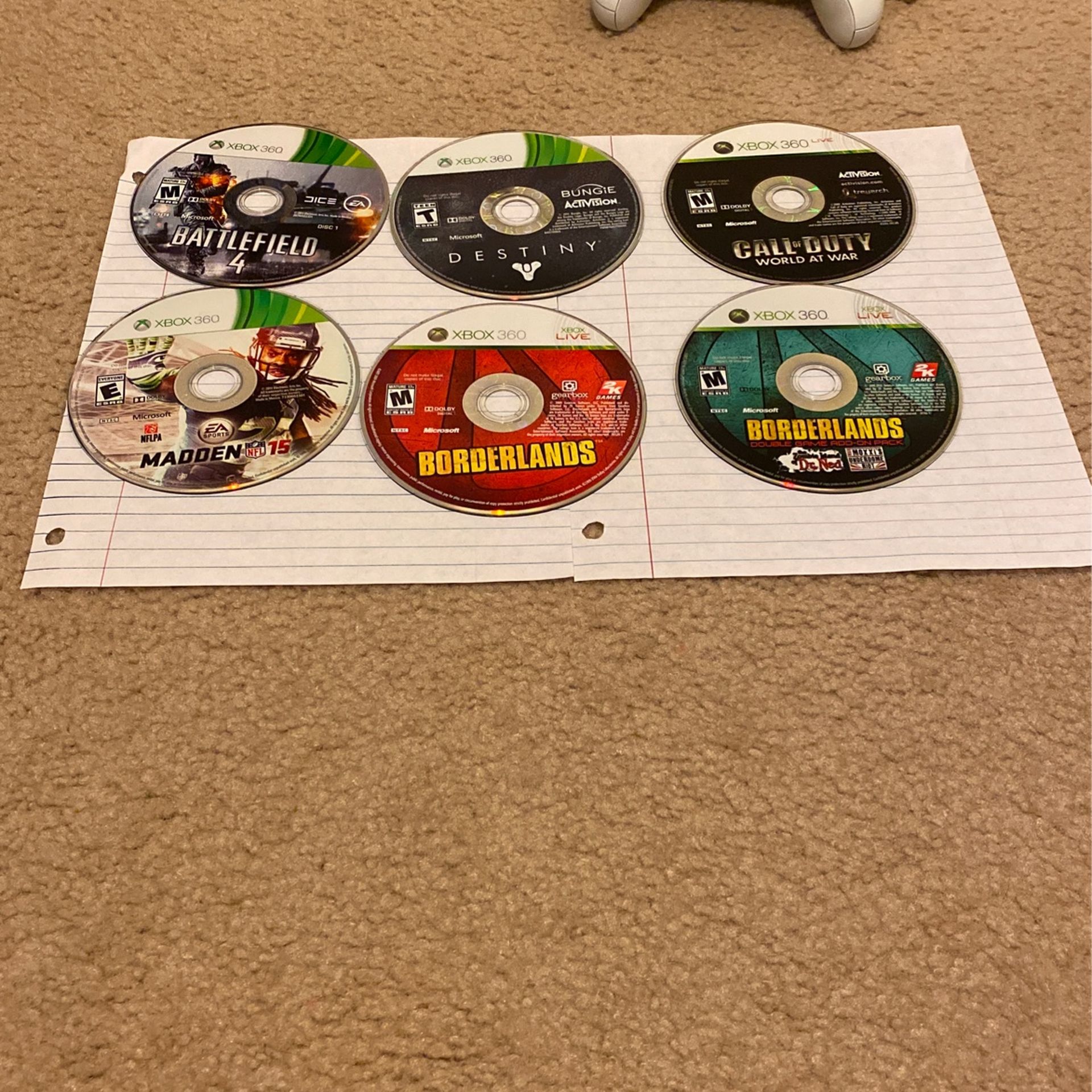 19 Xbox 360 Games