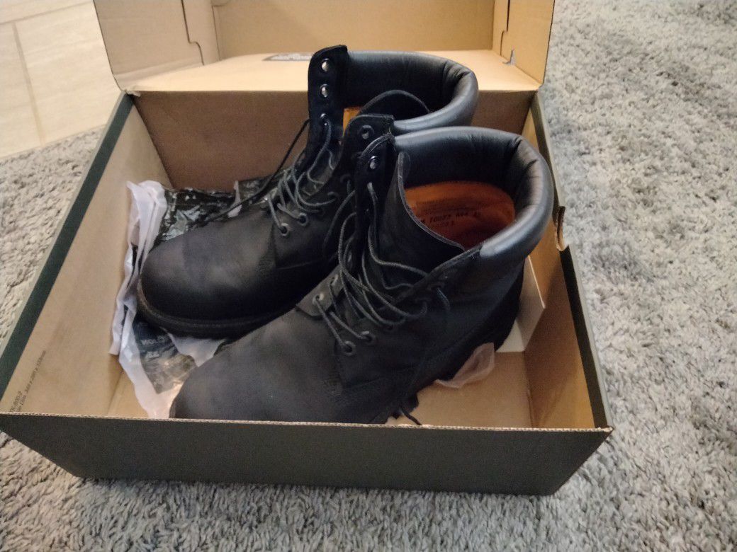 Mens Timberland Boots Size 8.5 $60 Firm Non Steel Toe