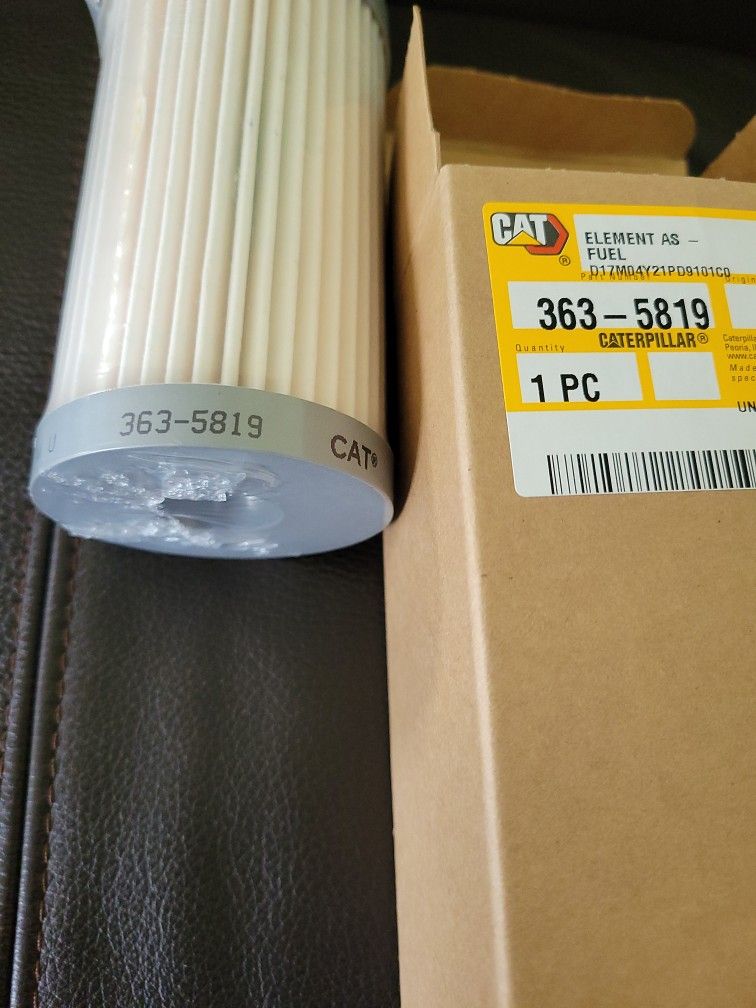 Caterpillar Fuel Filter (contact info removed)