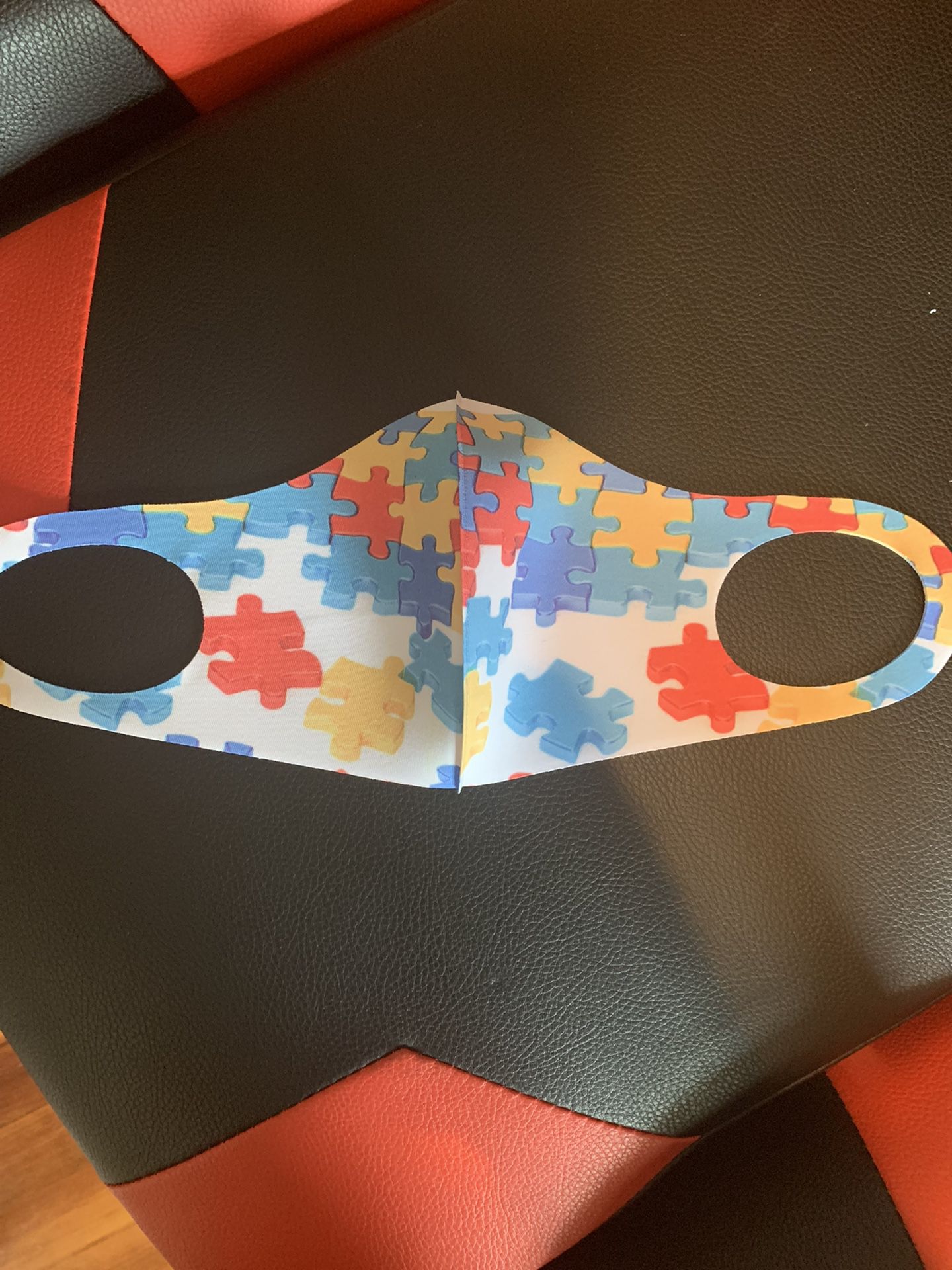 Custom Autism awareness Face Mask