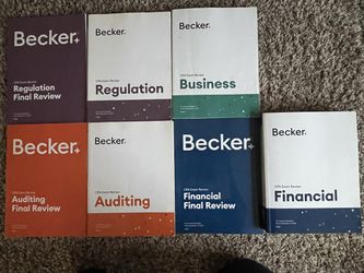 sell used becker cpa books