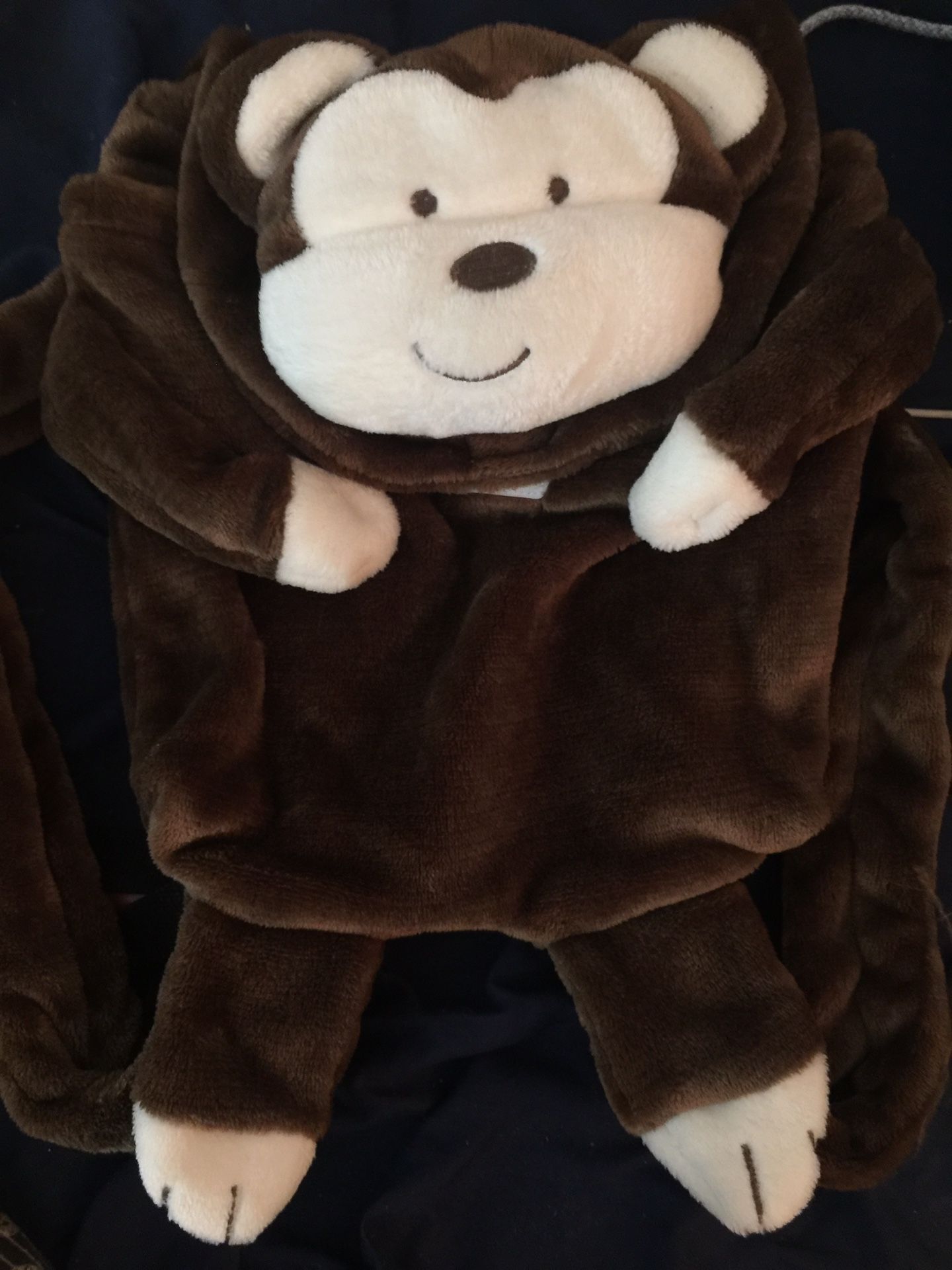 Kids Monkey backpack stuffed animal monkey