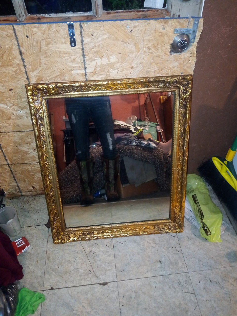 Vintage mirror.