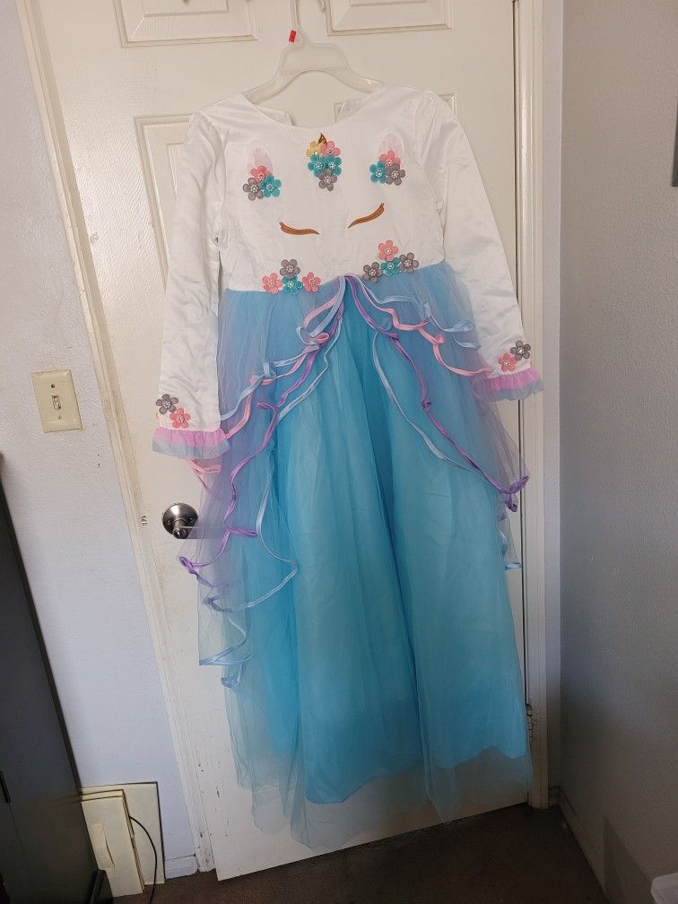 Girl Unicorn Party Dress Dress 👗