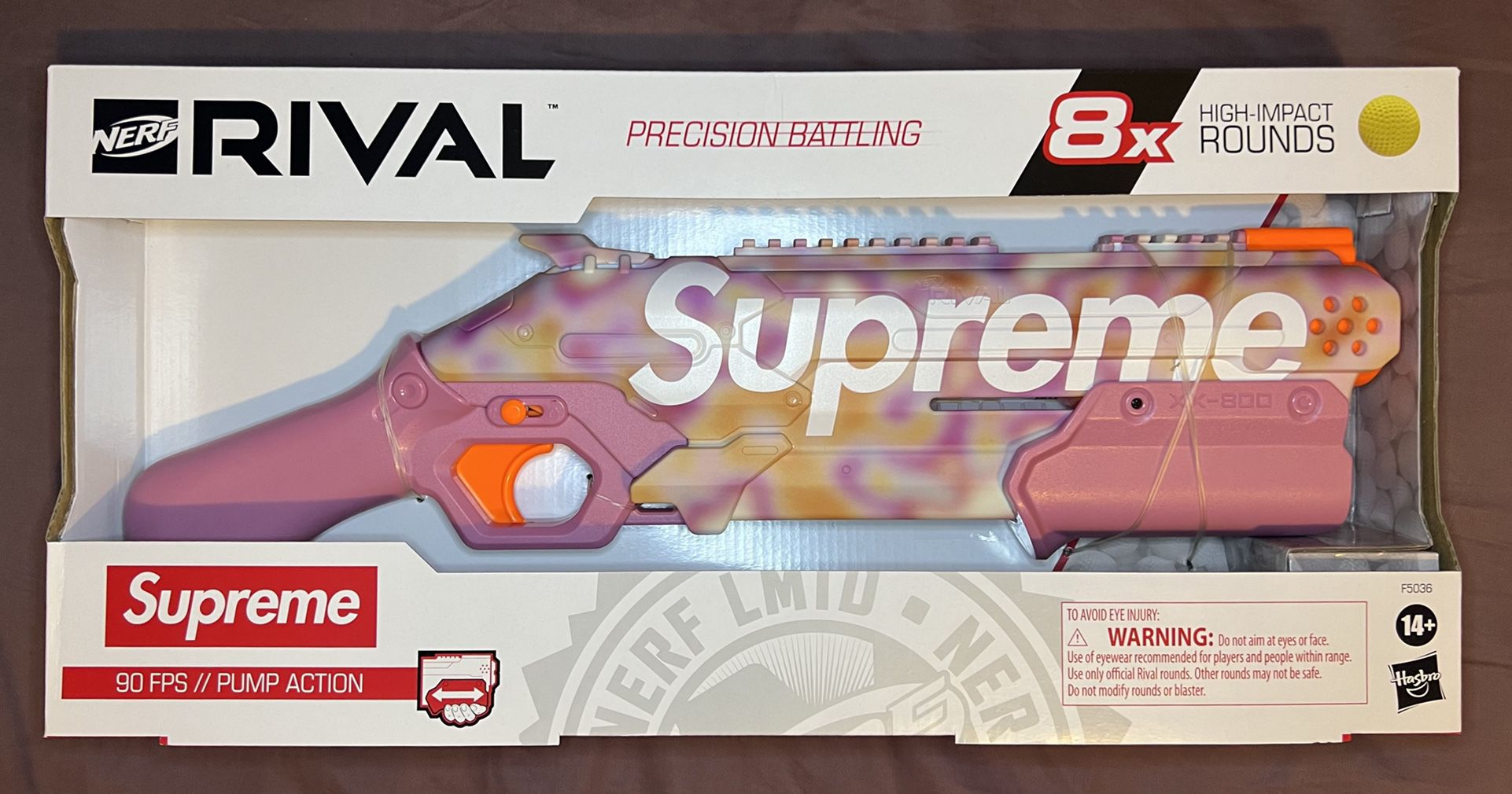 Supreme Nerf Rival Takedown Blaster (Pink)