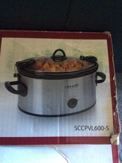 Crock Pot brand slow cooker in box great for winter soups and stews, bone broths and more. Thumbnail