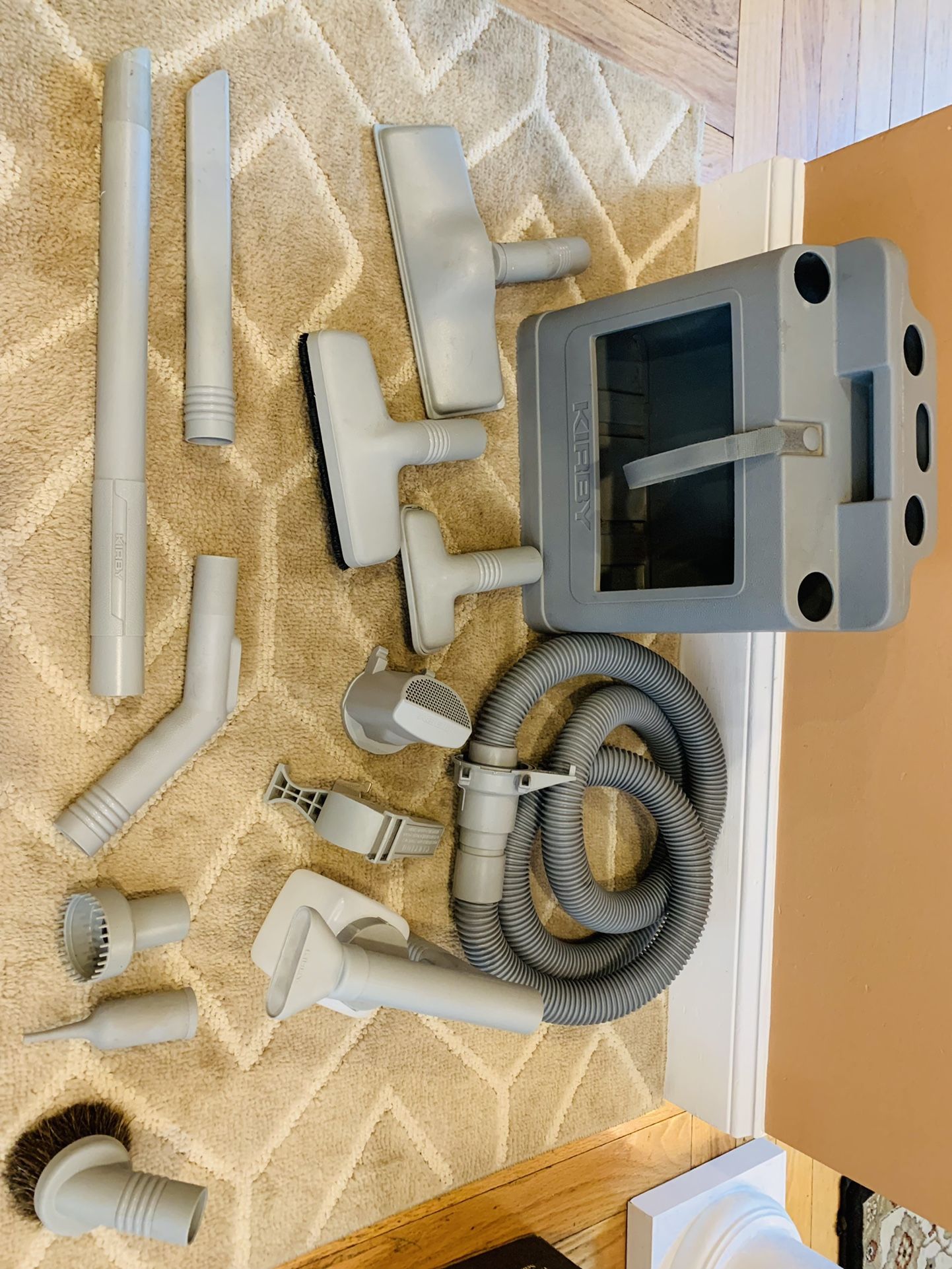 Kirby diamond vacuum cleaner with attachments and shampooer