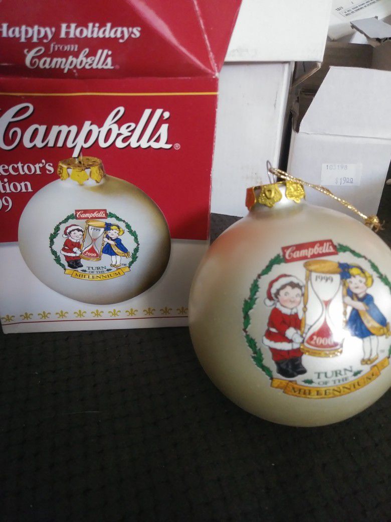 Campbell's Soup 1999 Christmas Bulb